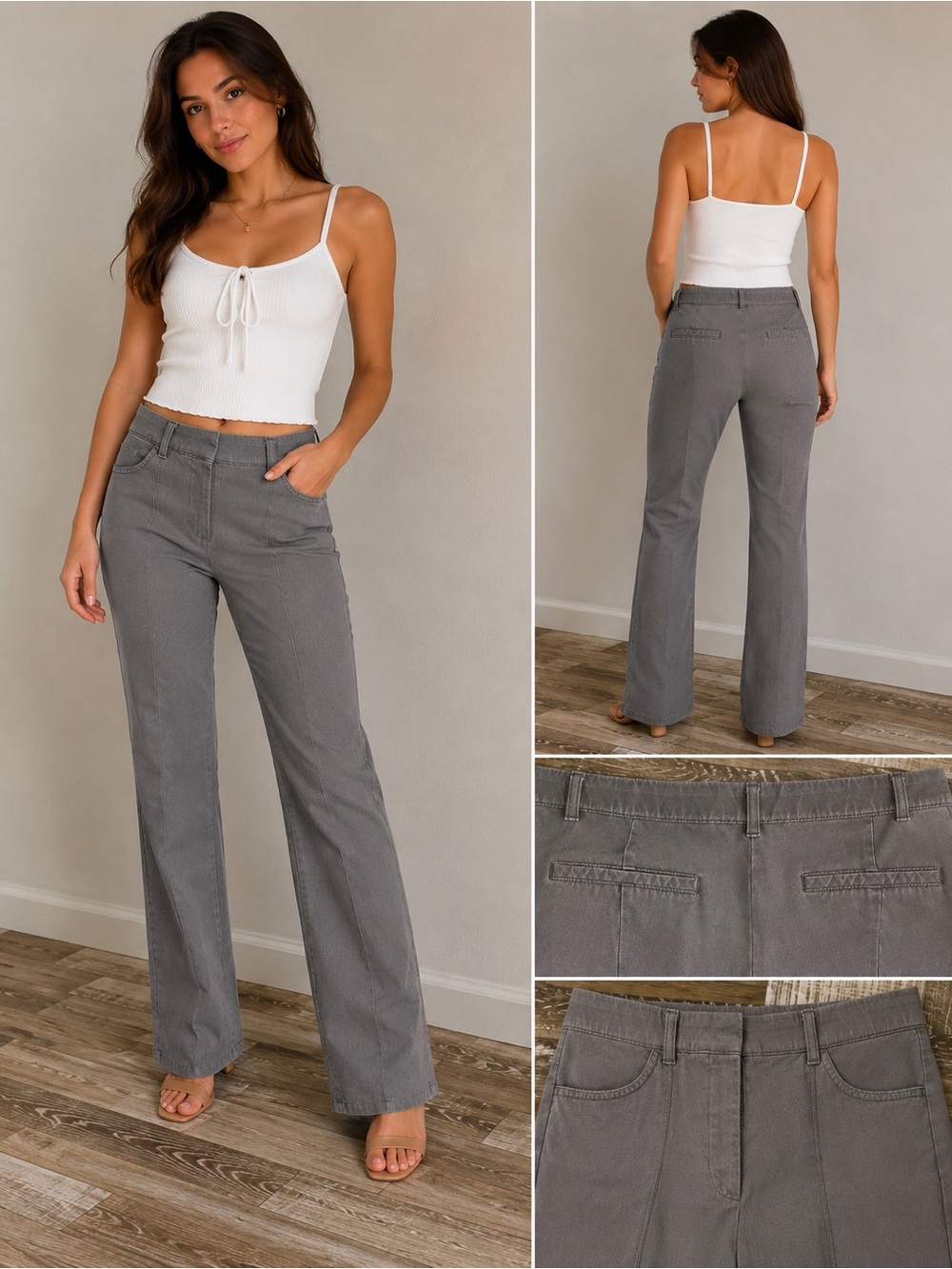 🩷. 523. Gloria Vanderbilt Amanda Women’s Medium Wash Straight Leg Jeans